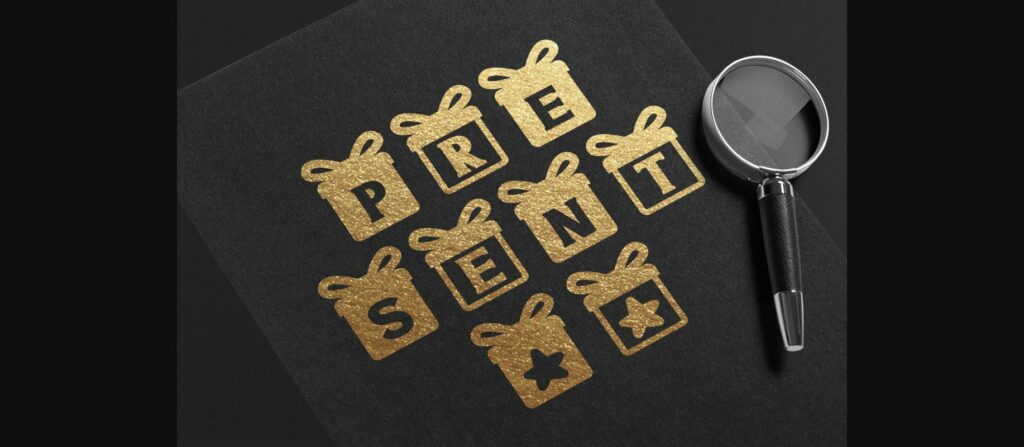 Present Font Poster 5