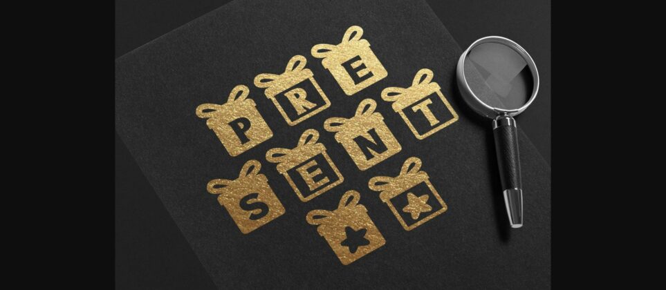 Present Font Poster 5