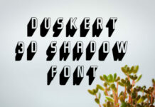 DuskerT Font