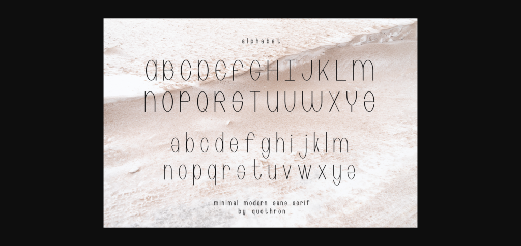 Primitivly Font Poster 7