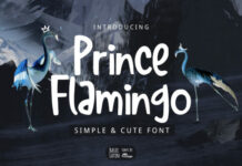 Prince Flamingo Font