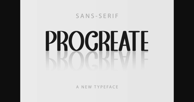 Procreate Font Poster 1