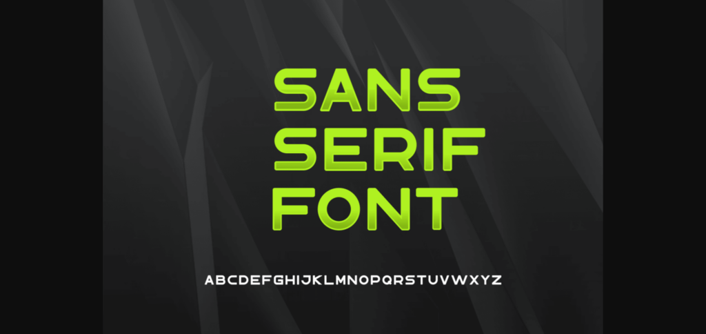 Progex Font Poster 5