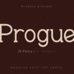 Progue Fonts