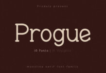 Progue Fonts