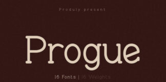 Progue Fonts