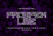 Prospex Line Fonts