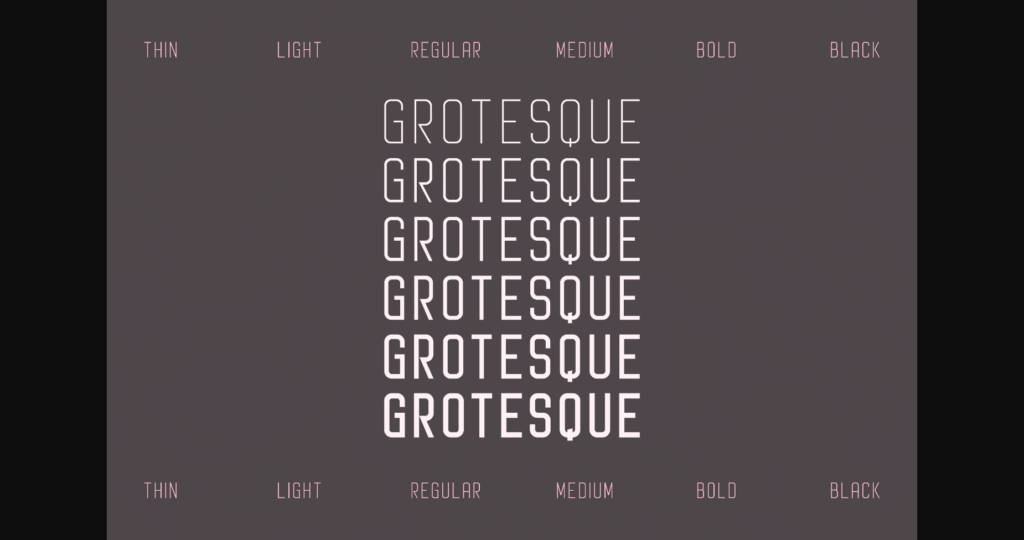 Protique Font Poster 4