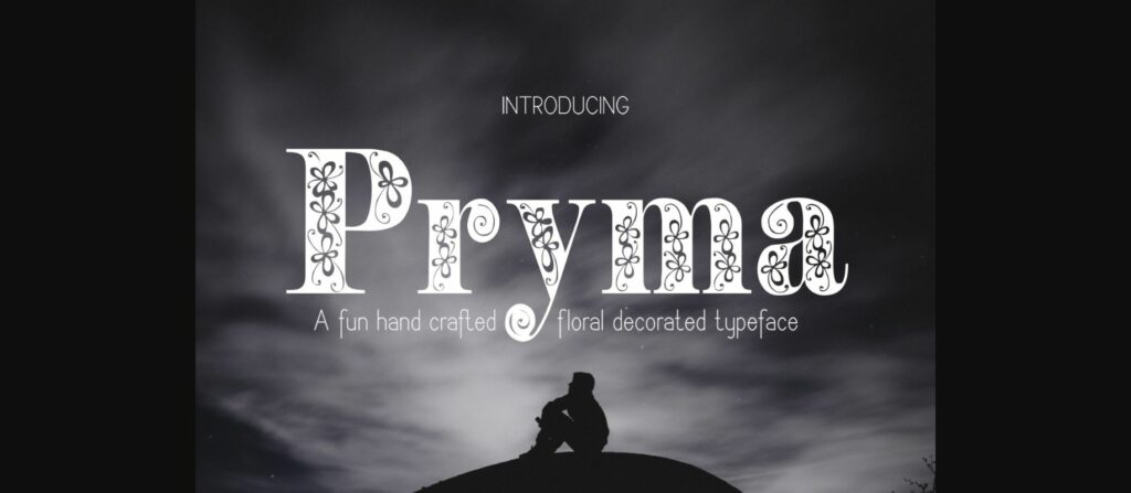 Pryma Font Poster 4