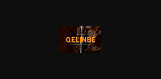 Qelinbe Font Poster 1