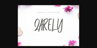 Qarely Font Poster 1