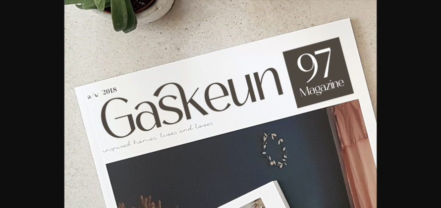 Qasbyne Font Poster 11