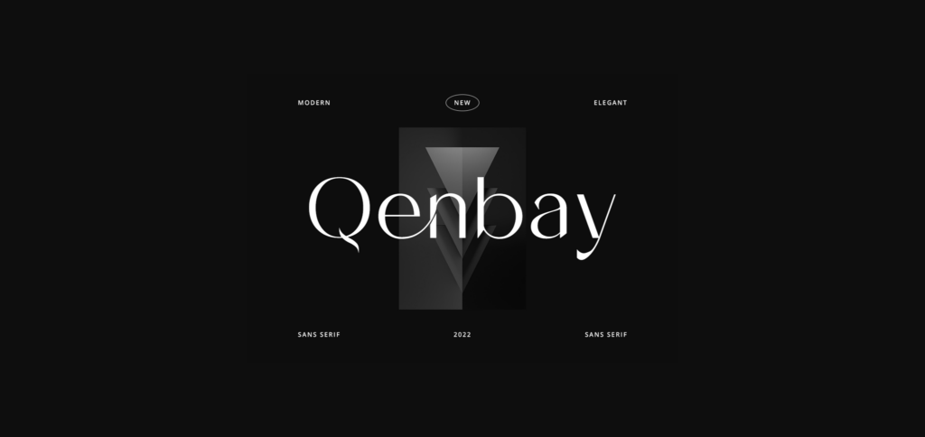 Qenbay Font Poster 3