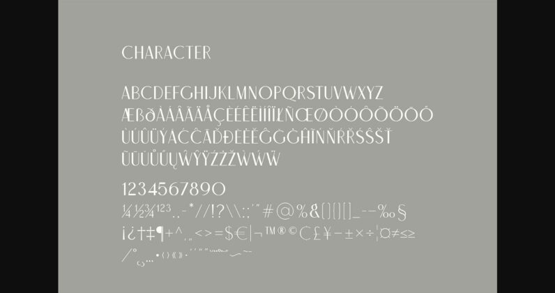 Qhairo Font Poster 7