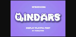 Qindars Font Poster 1