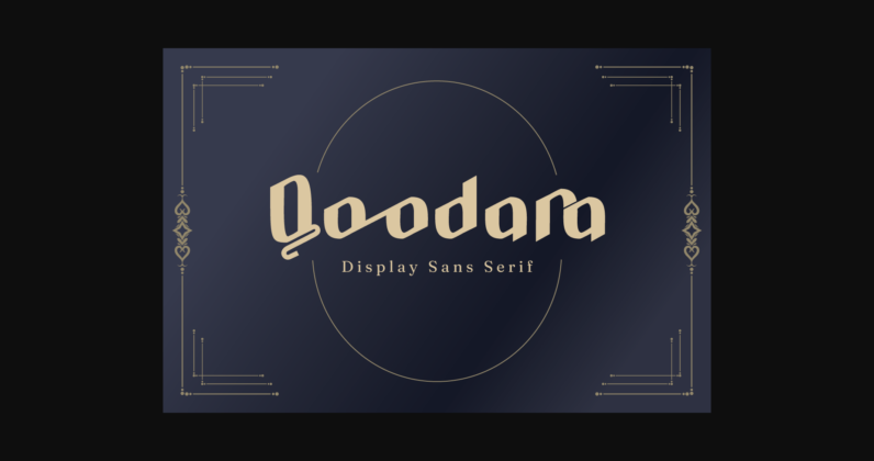 Qoodara Font Poster 1