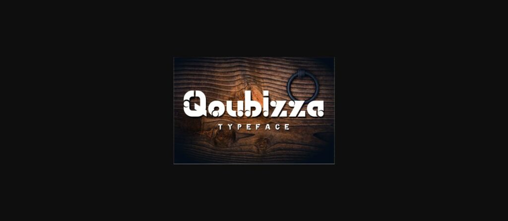 Qoubizza Font Poster 1