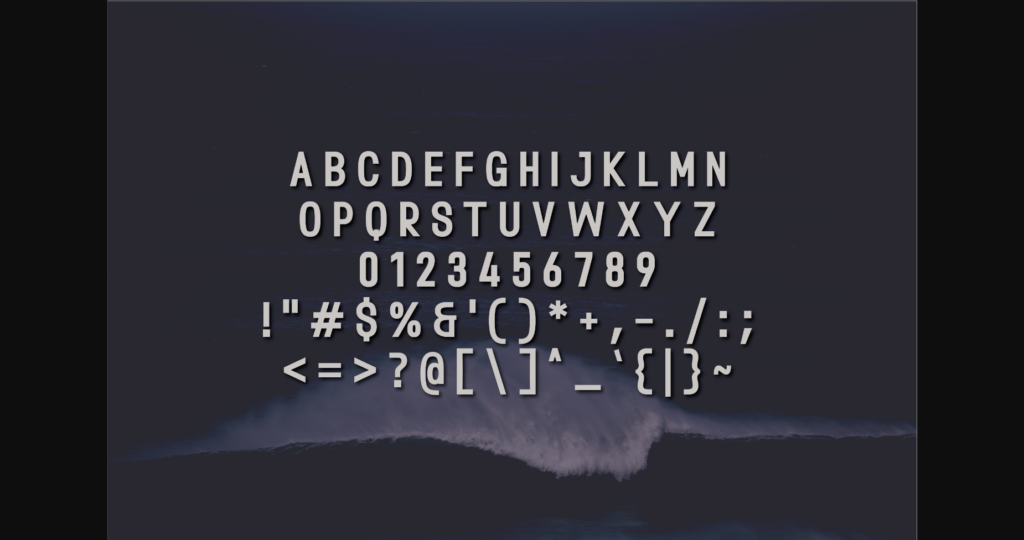 Quantum Font Poster 5