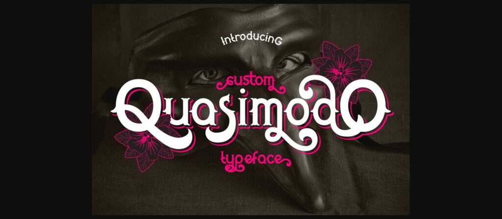 Quasimodo Font Poster 3