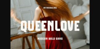 Queenlove Font Poster 1