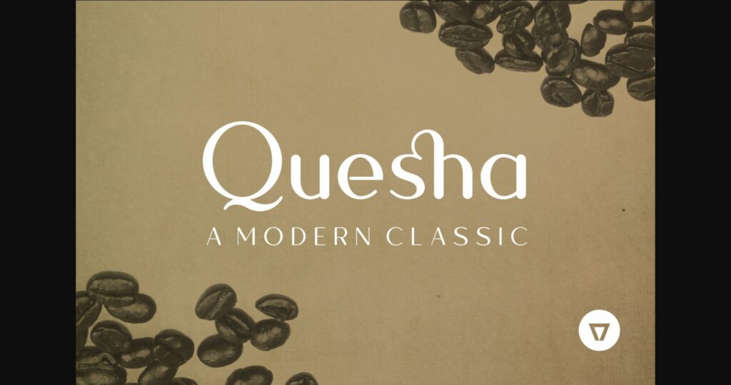 Quesha Font Poster 1