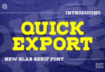 Quick Export Font