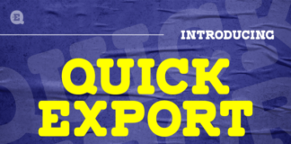 Quick Export Font