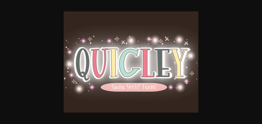 Quigley Font Poster 3