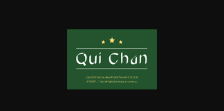 Quinchan Font Poster 1