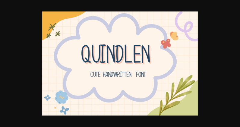 Quindlen Font Poster 3