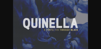 Quinella Font Poster 1