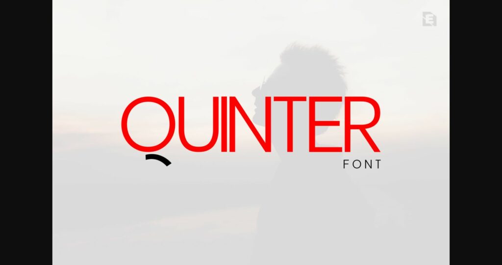 Quinter Font Poster 1