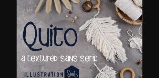 Quito Font Poster 1