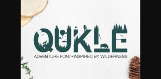 Qukle Font Poster 1