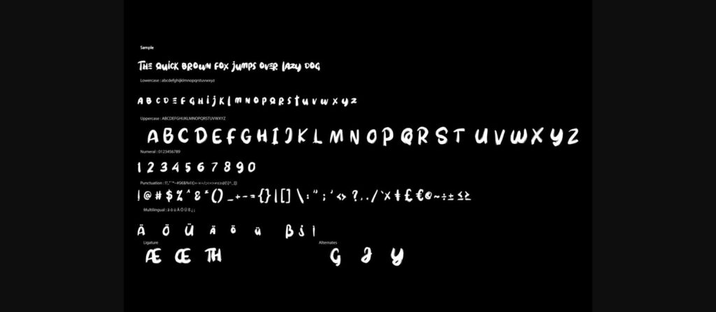 Qunomy Font Poster 8