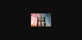 Rosa Font Poster 1