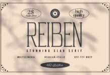 Reiben Font