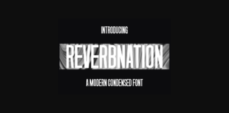 Reverbnation Font Poster 1