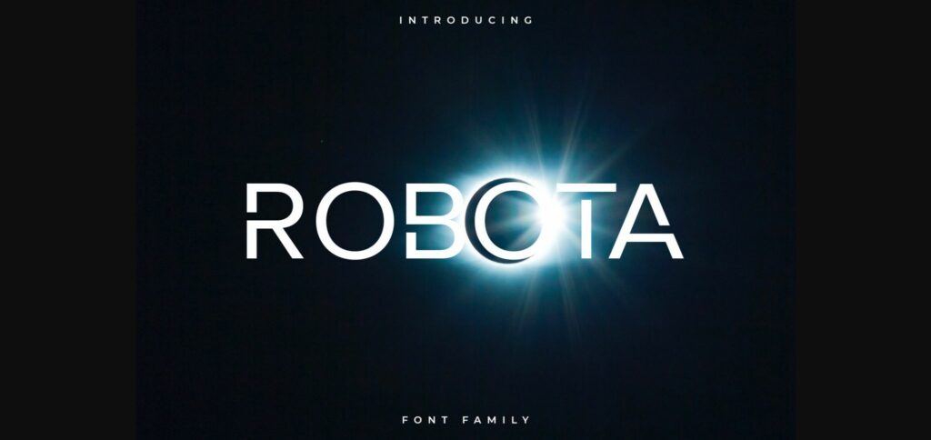 Robota Font Poster 1