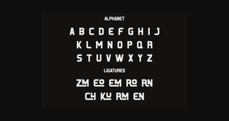 Rosemero Emperor Font Poster 4