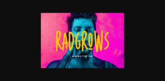 Radgrows Font Poster 1