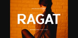 Ragat Font Poster 1