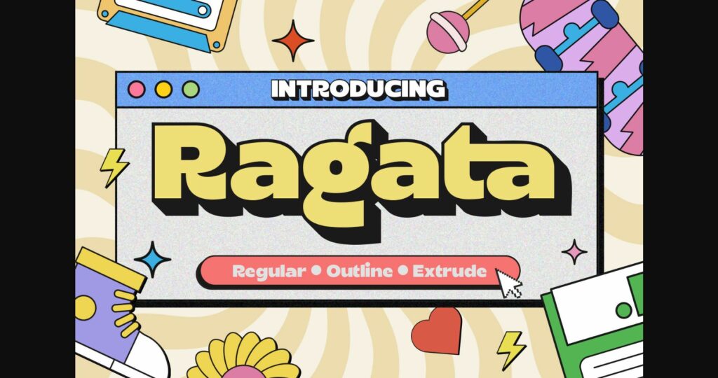 Ragata Font Poster 3