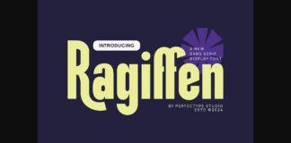 Ragiffen Font Poster 1