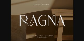 Ragna Font Poster 1