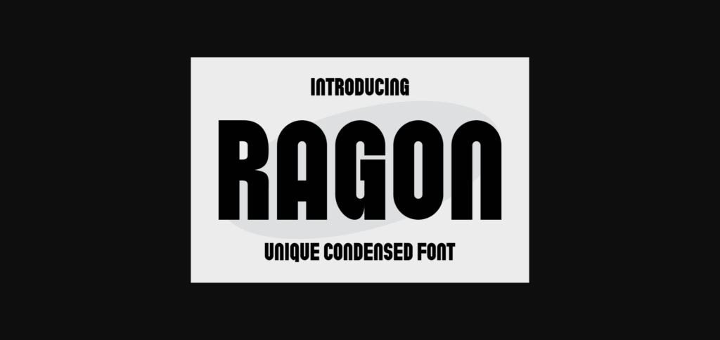 Ragon Font Poster 3