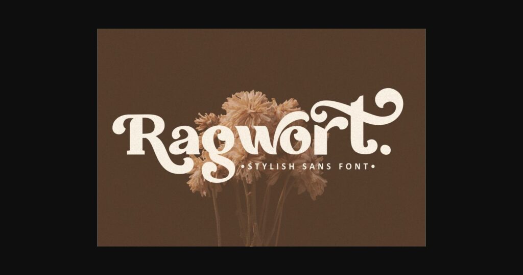 Ragwort Font Poster 3