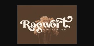 Ragwort Font Poster 1