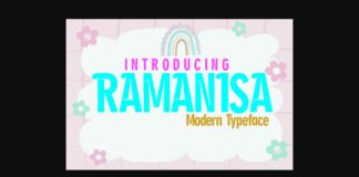 Ramanisa Font Poster 1