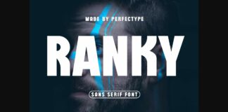 Ranky Font Poster 1